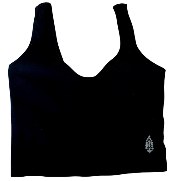 Free People Movement Ribbed Tank with built in bra NWOT - Picture 1 of 3